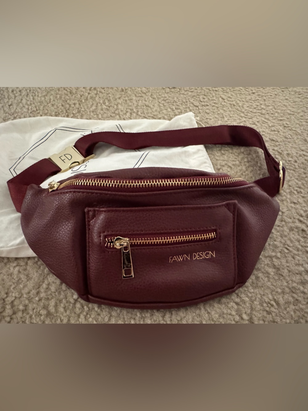 FAWN DESIGN Wine waist Belt Bag
